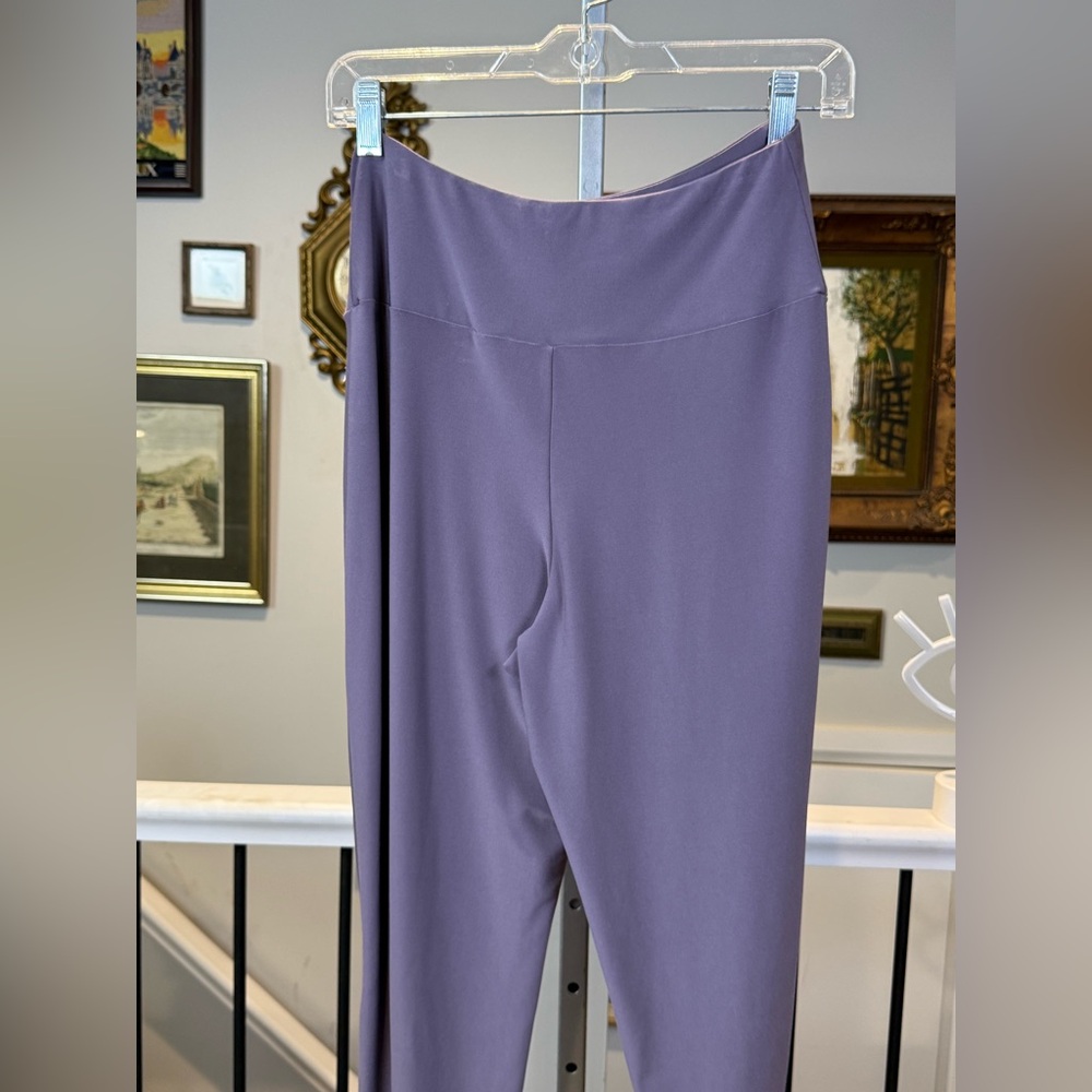 Sympli Wrap Ankle Pant Size 6 Lilac Lavender Travel Canada - Picture 7 of 8